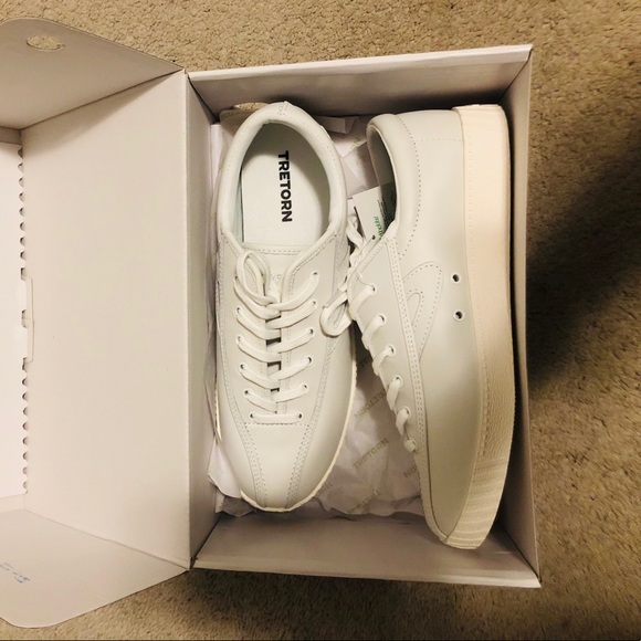 Tretorn Womens Nylite 2 Plus Leather Sneakers - Picture 6 of 7